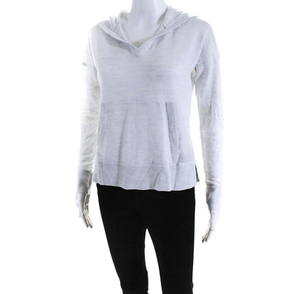 Lululemon Linen Lightweight Relaxed Hoodie 4 Blue NWOT*f - Picture 10 of 14